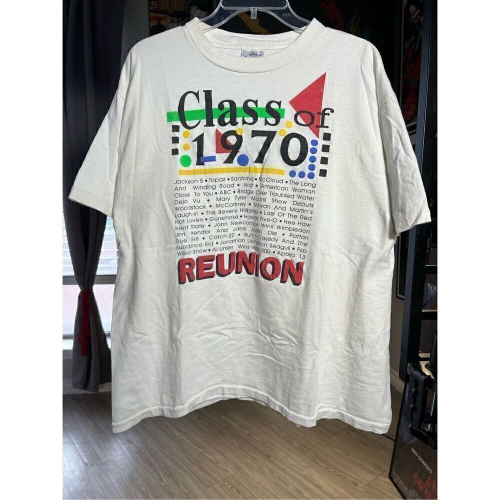 Vintage 90s Class Of 1970 Reunion Tee